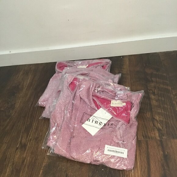 Sexy Spaghetti Strap Bodycon Pink Dress FINAL PRICE - Picture 5 of 6